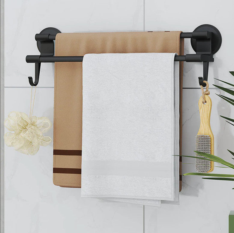 Suport prosoape baie doua brate 50x15x10 cm Imagine principală a produsului