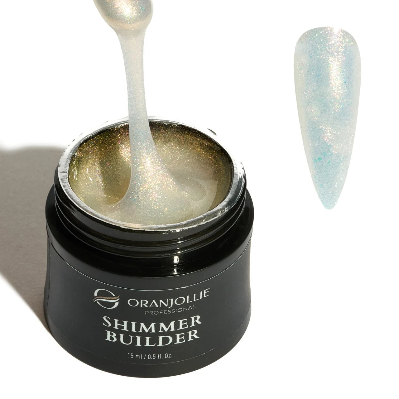 Shimmer Builder Gel, 15 ml, Runrise Shimmer, OR68 Imagine principală a produsului