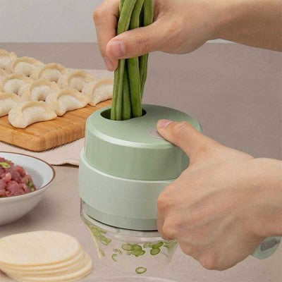 Tocator si maruntitor electric pentru alimente si legume 4 in 1 Imagine principală a produsului