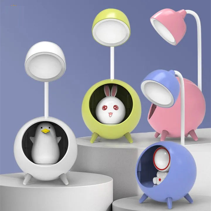 Lampa de birou pentru copii cu LED, portabila, incarcare USB Imagine principală a produsului
