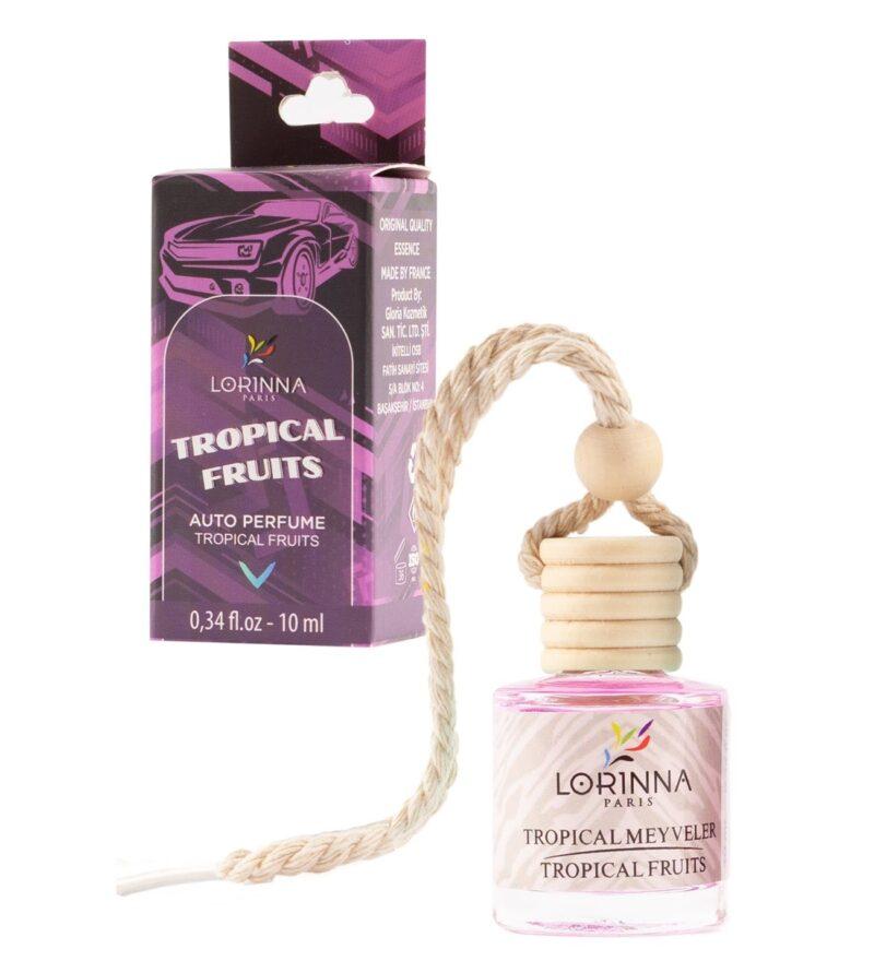 Odorizant Auto, Parfum Concentrat, Lorinna Paris, 10ml, Tropical Fruits ( Fructe Tropicale )