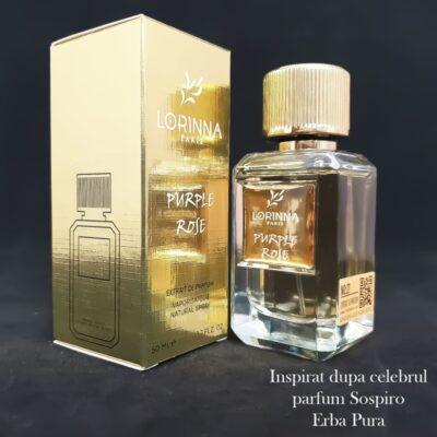 Parfum Unisex, Esente Frantuzesti, 50 ml, Inspirat din Sospiro Erba Pura, LR27