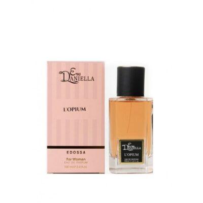 Parfum Edossa L`opium, Apa de Parfum, Dama, 100 ml, Inspirat din Black Opium Yves Saint Laurent, EW148