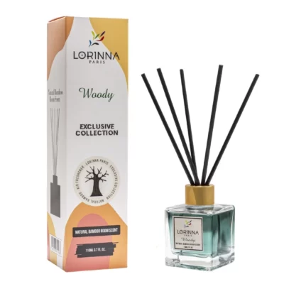 Odorizant de Camera Lorinna Paris Woody, Aroma Lemnos Orientala, 110 ml, LR512