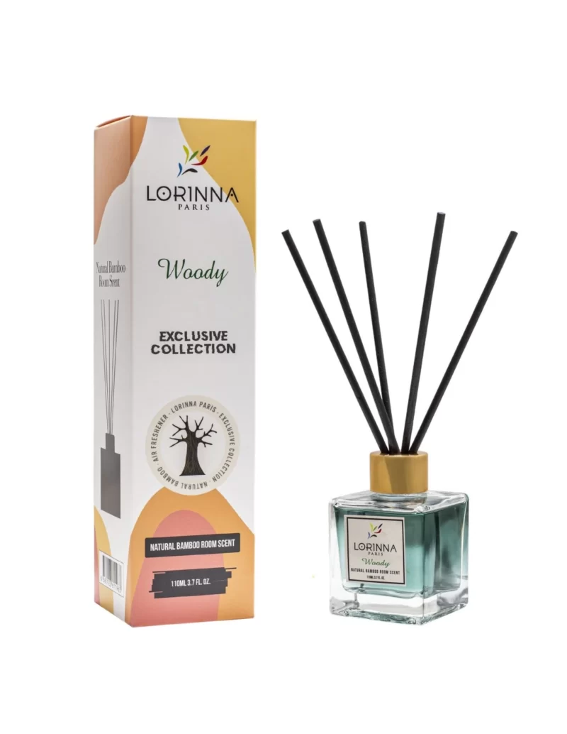 Odorizant de Camera Lorinna Paris Woody, Aroma Lemnos Orientala, 110 ml, LR512