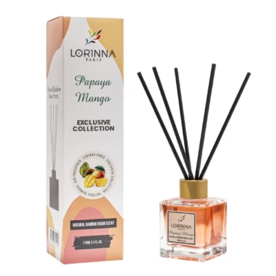 Odorizant de Camera Lorinna Paris Papaya Mango, Aroma Fructata, 110 ml, LR528