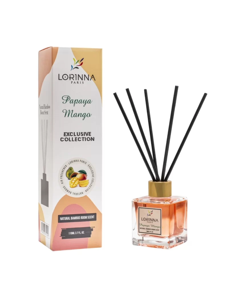 Odorizant de Camera Lorinna Paris Papaya Mango, Aroma Fructata, 110 ml, LR528