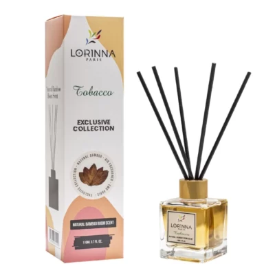 Odorizant de Camera Lorinna Paris Tabacco, Aroma Frunze de Tutun, 110 ml, LR526