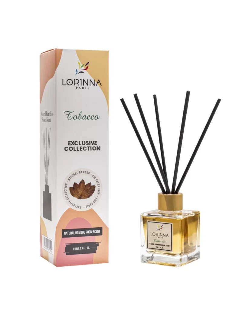 Odorizant de Camera Lorinna Paris Tabacco, Aroma Frunze de Tutun, 110 ml, LR526