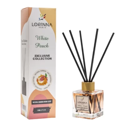 Odorizant de Camera Lorinna Paris White Peach, Aroma Piersica Alba, 110 ml, LR515